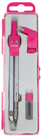 Cyrkiel z etui ACID różowy, Milan