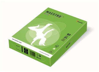 Papier ksero kolorowy A4 80g. zielony-intens. MA42, Maestro color