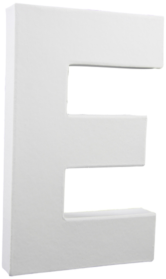 Litera 3D duża 20cm „E” AC704 C, Decopatch