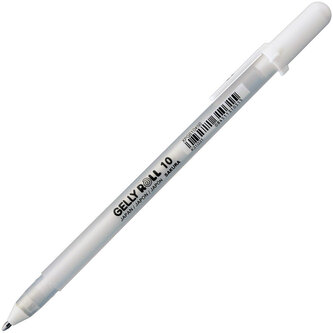 Długopis żelowy Gelly Roll 10 biały 0.5 mm XPGB10#50, Sakura
