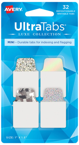 Zakładki ind. samoprzylepne 25x38mm, holo 2, 4kol., Avery