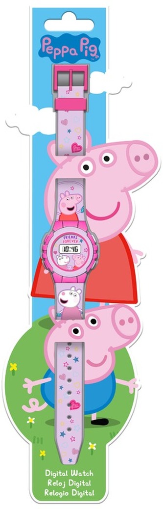 Zegarek cyfrowy KE02 ECO Świnka Peppa PP09046, Kids