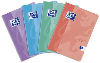 Zeszyt A5 60 k. linia Touch Pastel 123214, Oxford
