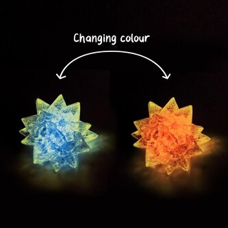 Piłka kauczukowa gwiazdka świecąca BN, Trendhaus