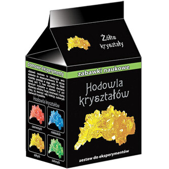 Zabawka naukowa Żółte kryształy, Ranok-Creative
