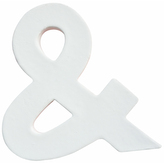 Znak & - mały 12.5 x 12 x 1.5 cm. AC317, Decopatch