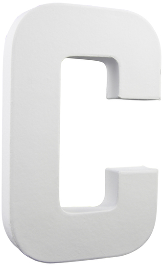 Litera 3D duża 20cm „C” AC702 C, Decopatch
