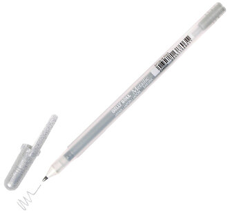 Długopis żelowy Gelly Roll srebrny, Sakura