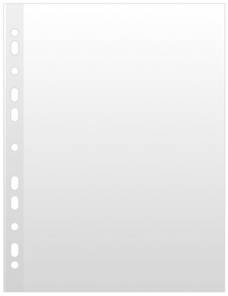 Koszulki do segregatora A4 krystaliczna 100szt. 50 mikr., Donau