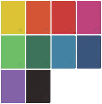 Zeszyt A5 96k. kratka Rainbow Clasic 9583154, Herlitz