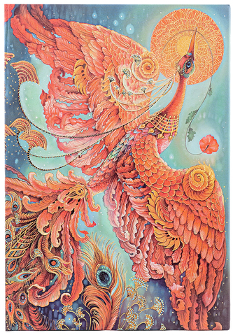 Notes Firebird Midi gładki, Paperblanks