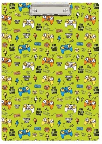 Deska z klipem A4 z nadrukiem pady, Biurfol