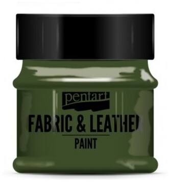 Farba do tkanin i skór 50ml sosna, Pentart
