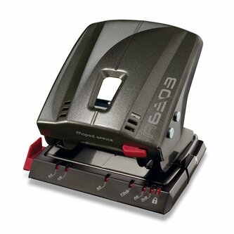 Dziurkacz Advanced metal do 35kart.grafitowy metaliczny, Maped