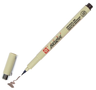 Pisak pędzelkowy Pigma Brush sepia, Sakura