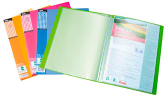 Album ofertowy 20 koszulek A4 róż. Fresh, Pentel