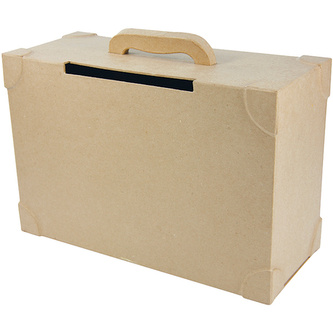 Walizka urna 36 x 23,5 x 14,5 cm z masy papierowej EV002O, Decopatch