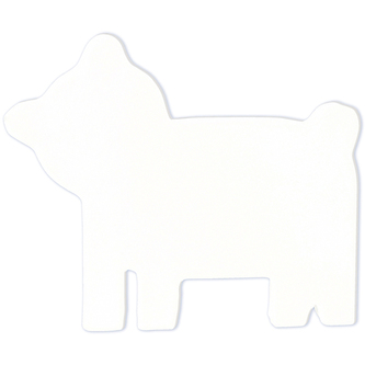 Sylwetka misia 12 cm AC434, Decopatch