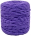 Sznurek bawełniany do makramy SBM-25 fioletowy 5mm x 100m (splot 21 nitek), Aliga