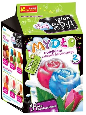 Zestaw dla dziewczynek Mydło Róża herbaciana, Ranok-Creative