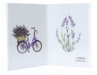 Ramka 15 x 21 cm plexi pionowa podwójna , Gedeon