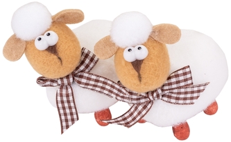 Owieczki wielkanocne WKZ-5175, wys. 7 cm., op. 2 szt, Aliga