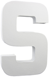 Litera 3D duża 20cm „S” AC718 C, Decopatch