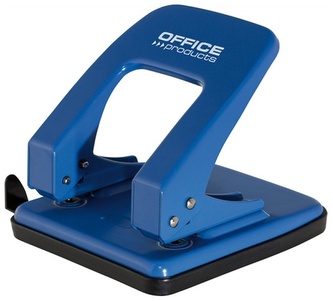 Dziurkacz dziurkuje do 40 kartek, metal, niebieski, Office Products Dziurkacz dziurkuje do 40 kartek, metal, niebieski, Office Products