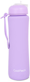 Bidon silikonowy 600 ml Pump Pastel Powder Purple Coolpack, Patio