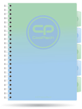 Kołonotes A4 Gradient Mojito Coolpack, Patio