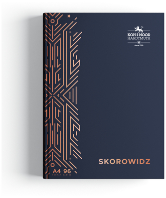 Skorowidz A4 96 kartkowy twarda oprawa, Koh-I-Noor