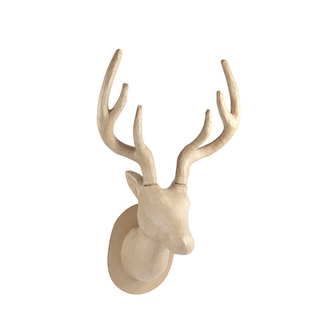 Poroże Jeleń 32 x 63 x 26 cm z masy papierowej NO032 C, Decopatch