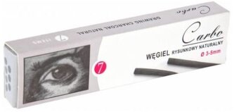 Węgiel rys.natur.3-5mm 7szt. Lengo