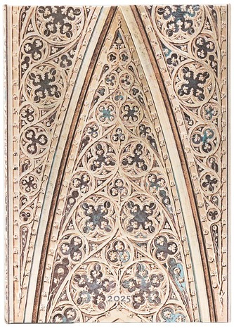 Kalendarz Vault of the Milan Cathedral MIDI Vertical 2025, Paperblanks