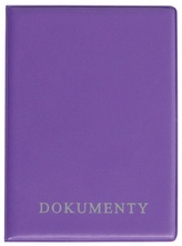 Okładka na dokumenty z dowodem rejestracyjnym violet, Biurfol
