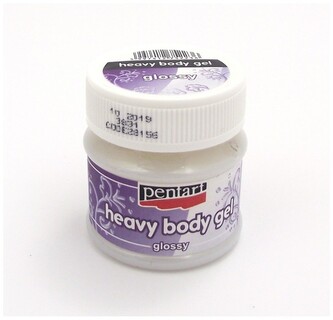 Pasta Heavy body żel transparentna 50ml, Pentart