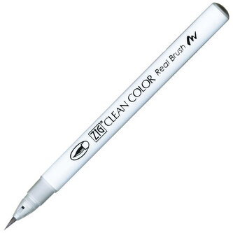 Marker Clean Color Real Brush - pale gray  097, Kuretake