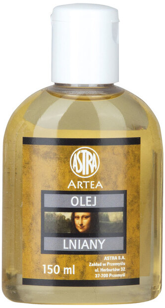 Olej lniany bielony 150ml, ASTRA