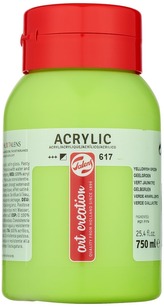 Farba akrylowa 750ml Yellow Green 617 Art Creation, Talens