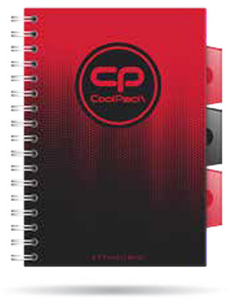 Kołonotes A5 Gradient Cranberry Coolpack, Patio
