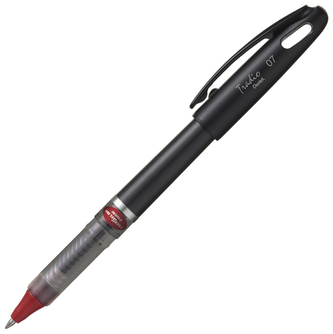 Pióro kulkowe BL117 0.7mm czerw. w czarnej obud. Ener Gel, Pentel