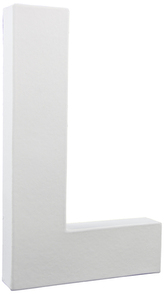 Litera 3D duża 20cm „L” AC711 C, Decopatch