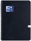 Kołonotes A5 80 k. kratka Esse czarny, Oxford