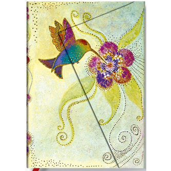 Notes Hummingbird Midi w linie, Paperblanks