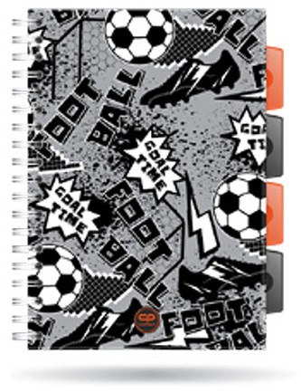 Kołonotes A5 PP Grey Ball CoolPack, Patio