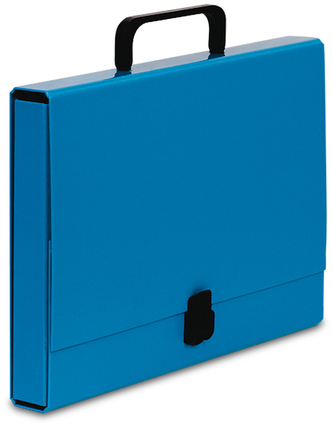 Teczka z rączką A4 4cm Classic jasnoniebieska, VauPe