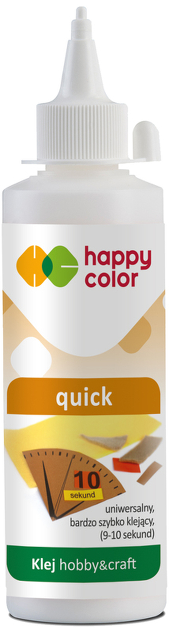 Klej Magiczny quick w butelce 100g szybkoschnący , Happy Color