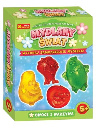 Zestaw kreatywny Mydlany świat Owoce i warzywa, Ranok-Creative