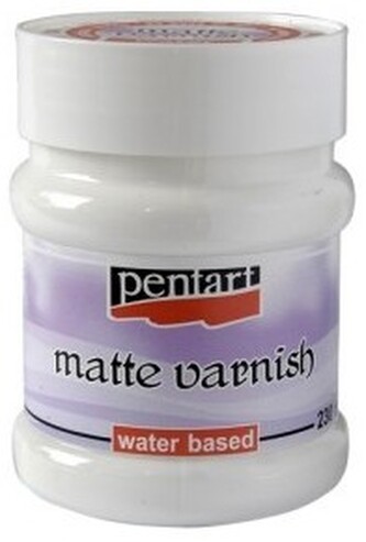 Lakier matowy (wod) 230ml 3223; 524-262, Pentart