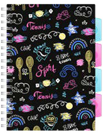 Kołonotes A5 PP Tennis Star CoolPack, Patio